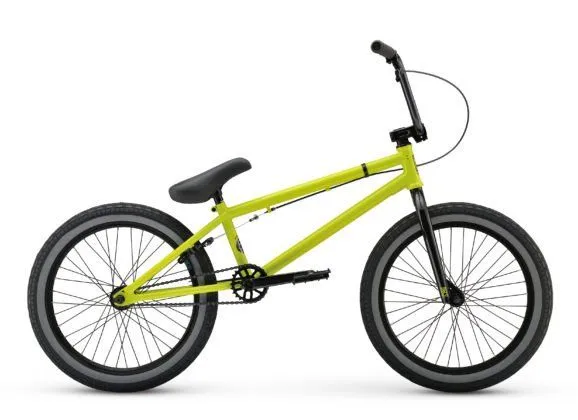 A yellow bike